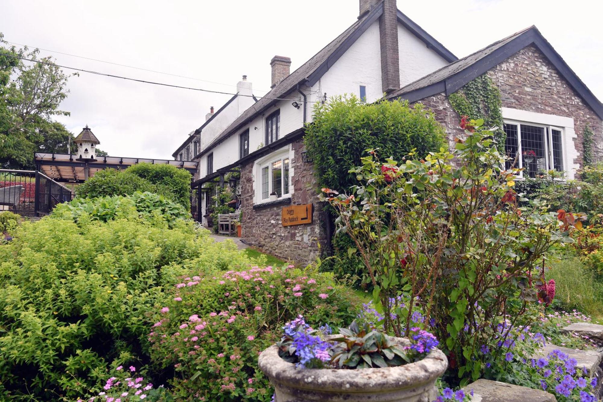 The Greyhound Inn And Hotel Usk Extérieur photo